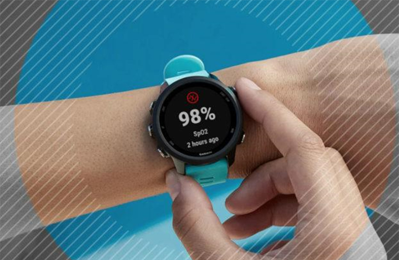 Đo nồng độ oxy trong máu trên đồng hồ Garmin